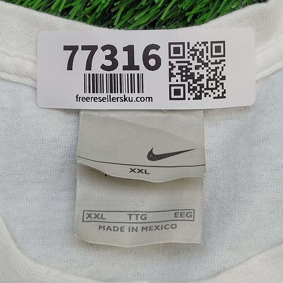 Vintage NIKE Shirt 2XL 26x28 Swoosh Embroidered Logo Y2K - Picture 7 of 14